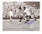 PELE DRIVING TOWARDS THE GOAL AUTOGRAPHED PHOTO