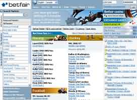 Betfair Betting Exchange