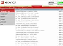 Mansion Betting Exchange